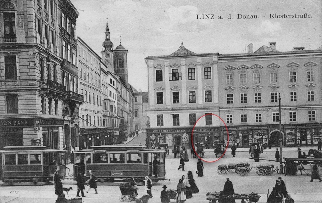 Spielwarengeschäft Beyerl, Hauptplatz Linz